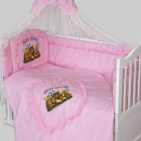 Детское постельное белье для девочек малышей из хлопка Алёнка - Фото №1